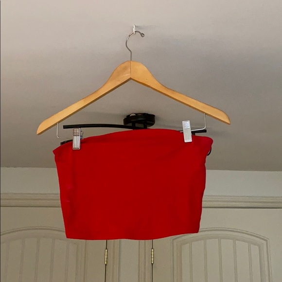 Red Garage tube top - Picture 1 of 2